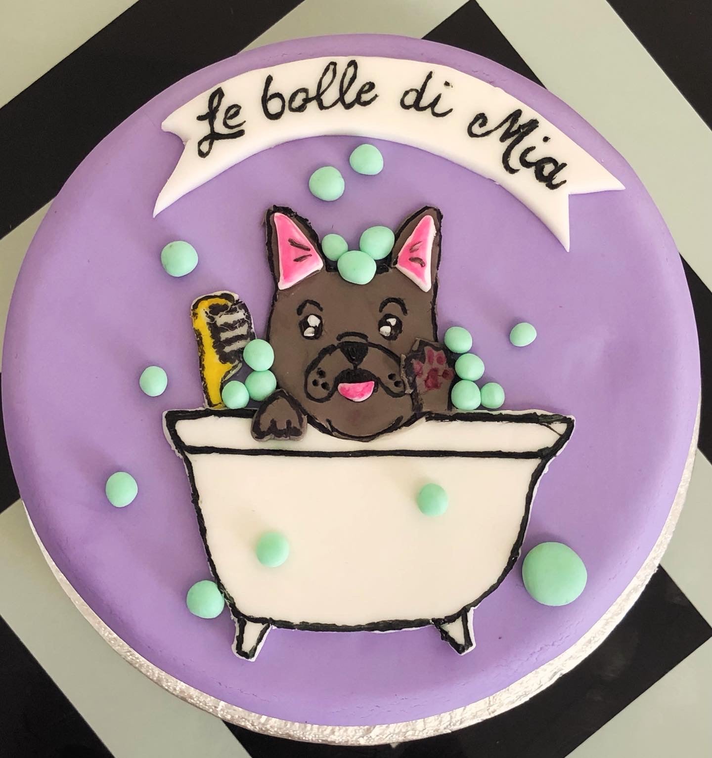 Fake Birthday Cake for Dogs - small