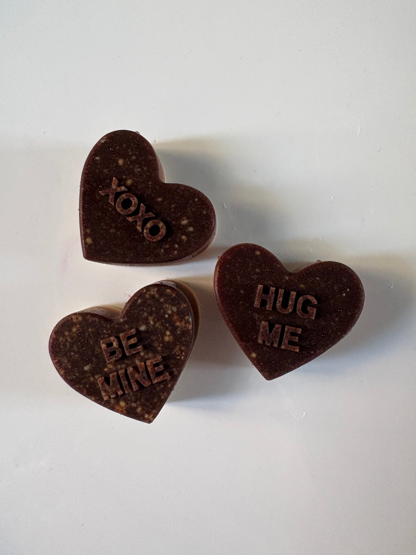 Faux "chocolates" - peanut butter and carob