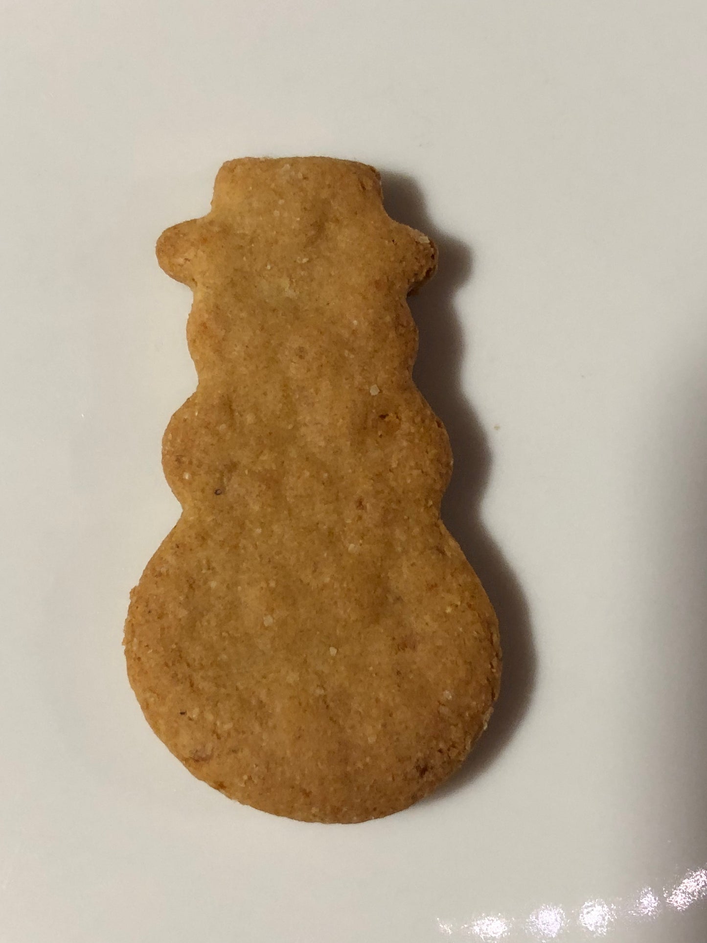 Parmesan Snowman biscuit