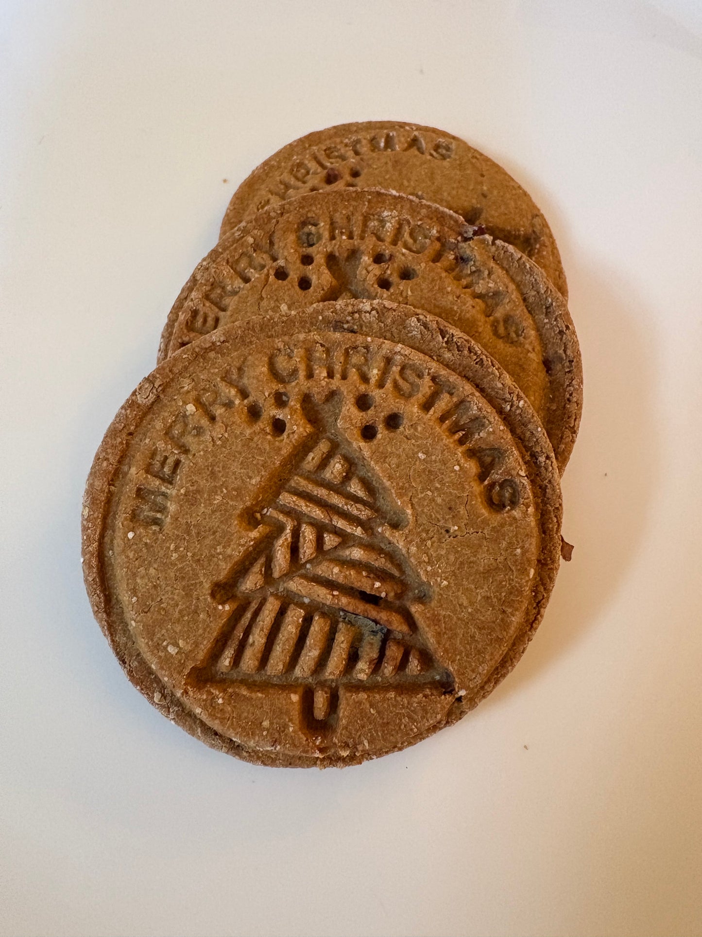 Merry Christmas biscuit
