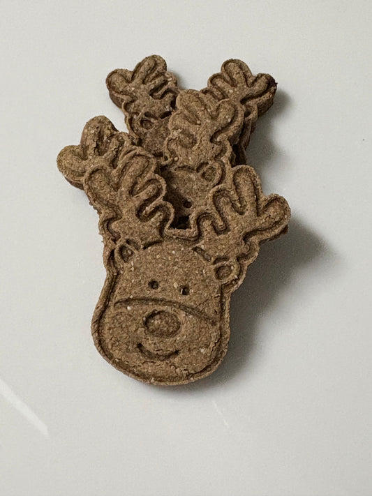 Carob Reindeer biscuit